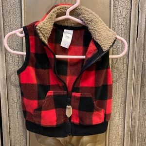 CARTER’S vest and holiday one piece